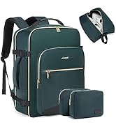 LOVEVOOK 40L Large Travel Backpack for Women Men, 17 Inch Carry on Backpack for Traveling on Airp...