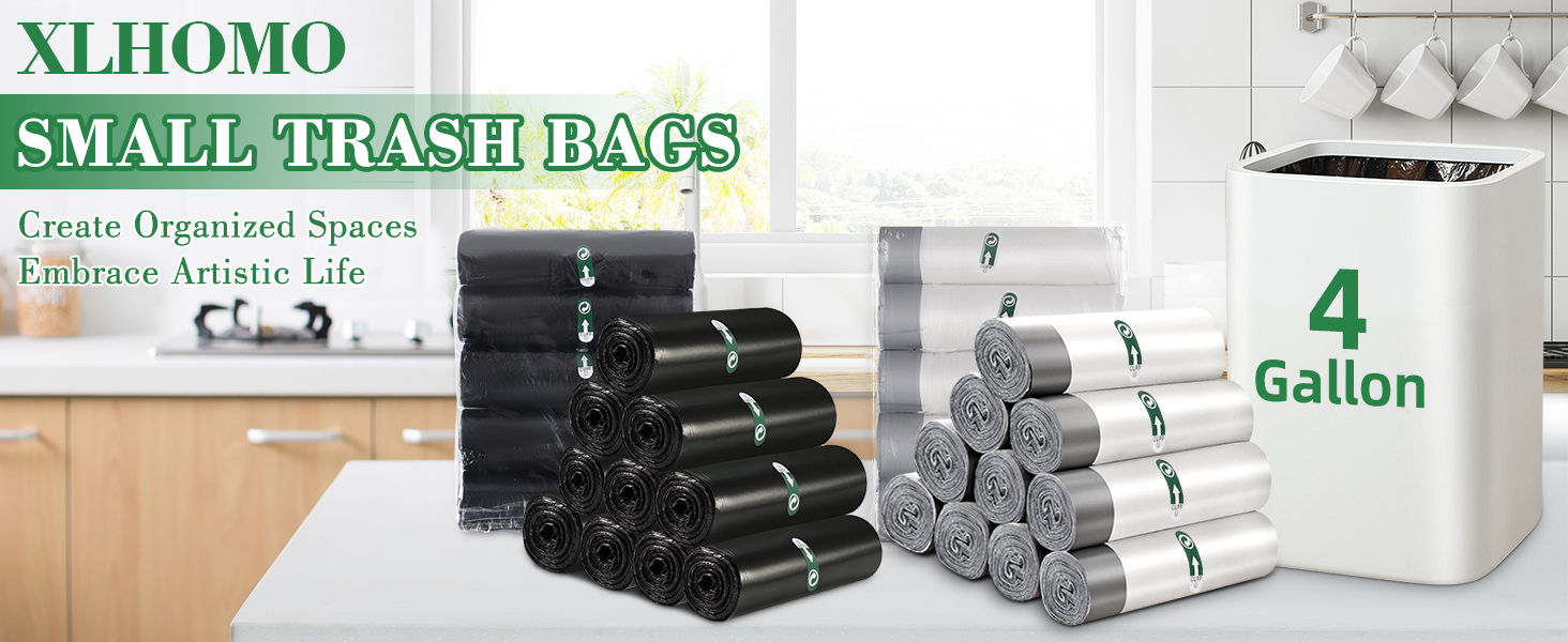 4 gallon trash bag