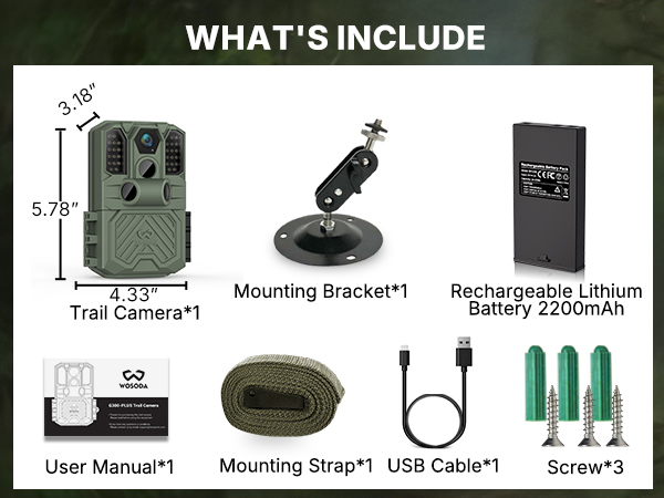 deer camera game camera trail cameras with night vision motion activated waterproof