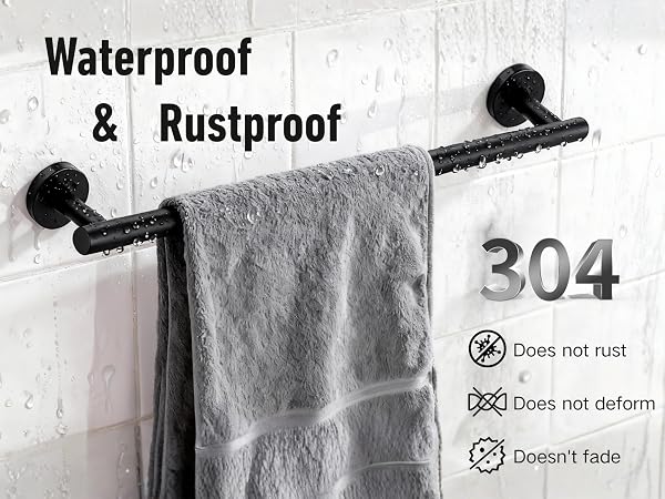 Made of 304 stainless steel to effectively prevent rust