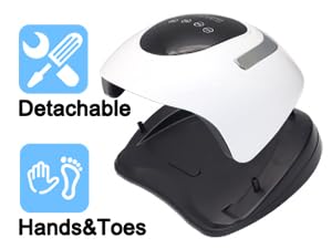 Wisdompark UV LED Nail Lamp