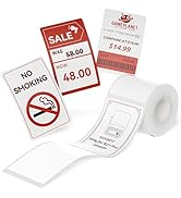 NIIMBOT Red&amp;Black Labels, Refill Sticker Papers Only for B21 Pro 300DPI Label Maker, Dual Color P...
