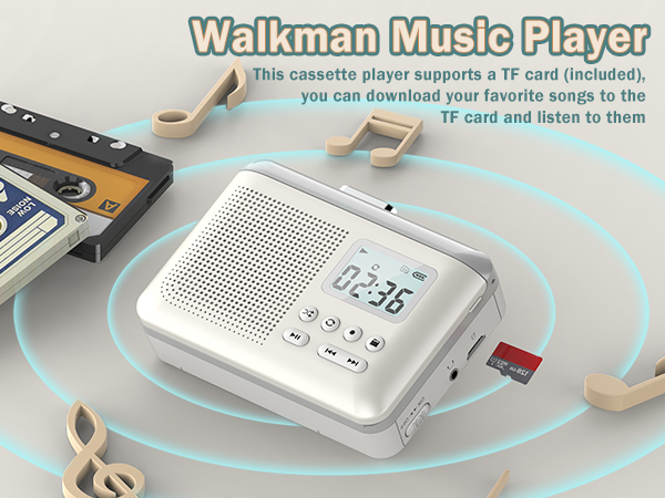 Walkman tape player