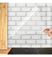 Clear Contact Paper Roll Self-Adhesive Wall Protector 15.7in X 9.84ft - Used as a Transfer Paper ...