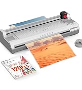 laminator machine with 120pcs laminating sheets