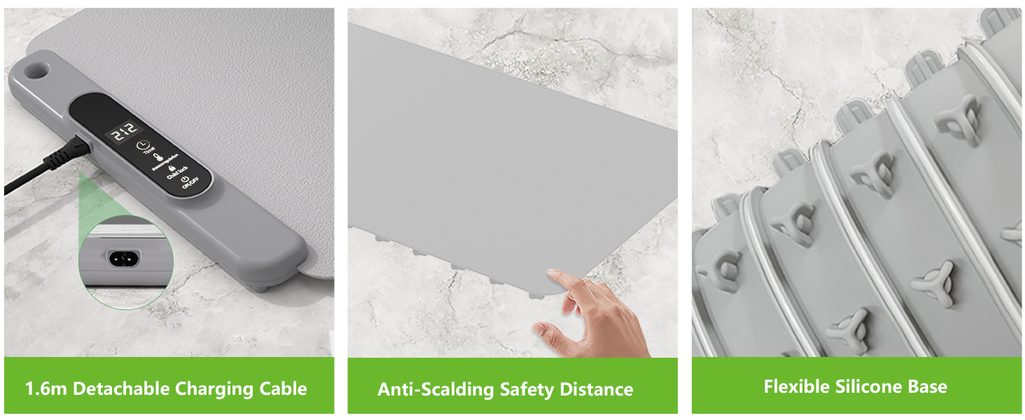 warming tray mat for food