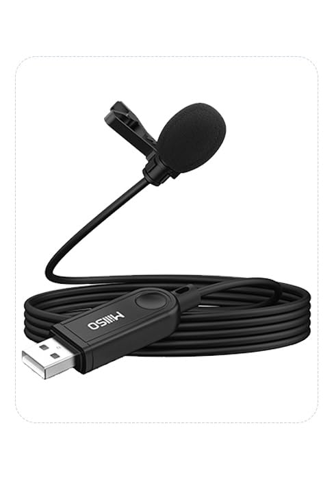 USB lavalier microphone for computer