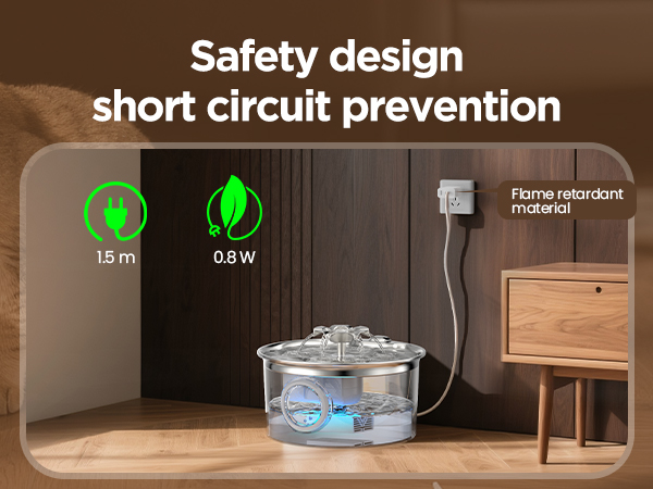 quiet cat water fountain