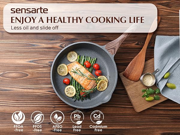 3.5qt frying pan with lid