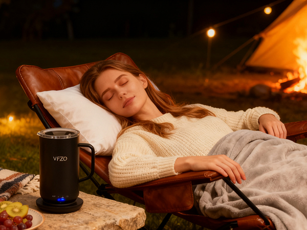 Intelligent heated coffee mug