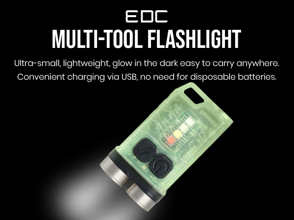 tactical flashlight rechargeable flat flashlight keychain flashlight pocket flashlight