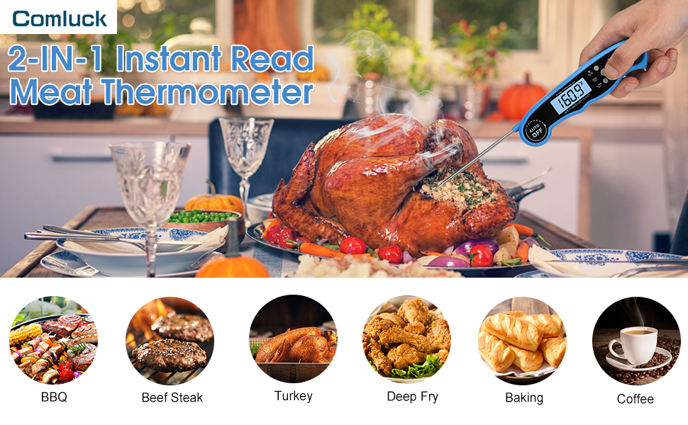 Digital Meat Thermometer for Cooking