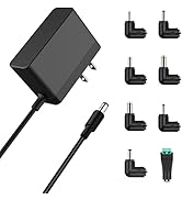 Czepa 6V 2A Universal Power Supply Charger Adapter for Router, Sensor Trash Cans, Bluetooth Speak...