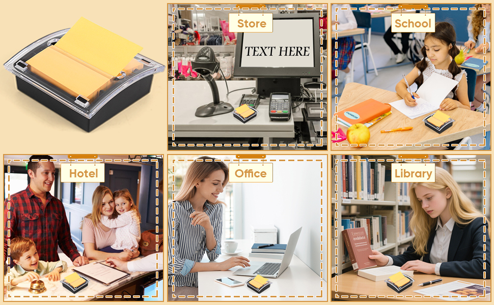 post it note dispenser