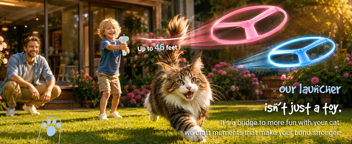 cat toy interactive flying toy