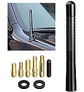 Bingfu Car Radio Antenna Mast Carbon Fiber Truck Antenna Replacement for Ford F150 Raptor F250 F3...