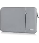 Portable Monitor Case 15.6 Inch, PU Leather Protective Carrying Sleeve for Most 15.6 in Monitors,...