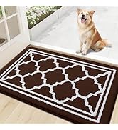 Buganda Indoor Door Mat, Resist Dirt and Absorbent Entrance Mat, Anti-Slip, Low Profile Inside Fl...