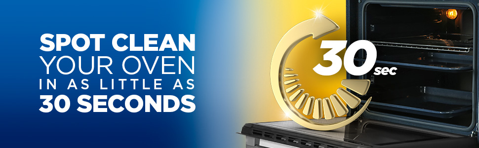 spot clean your oven