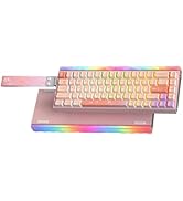 AULA Hero 68 HE Ultra - Wired Gaming Keyboard with Hall Effect Magnetic Switch, CNC Aluminum Fram...