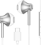 VUM 14-Strand Pure Copper HiFi Stereo Wired Earbuds with Ultra Clear Calls Mic and Volume Control...