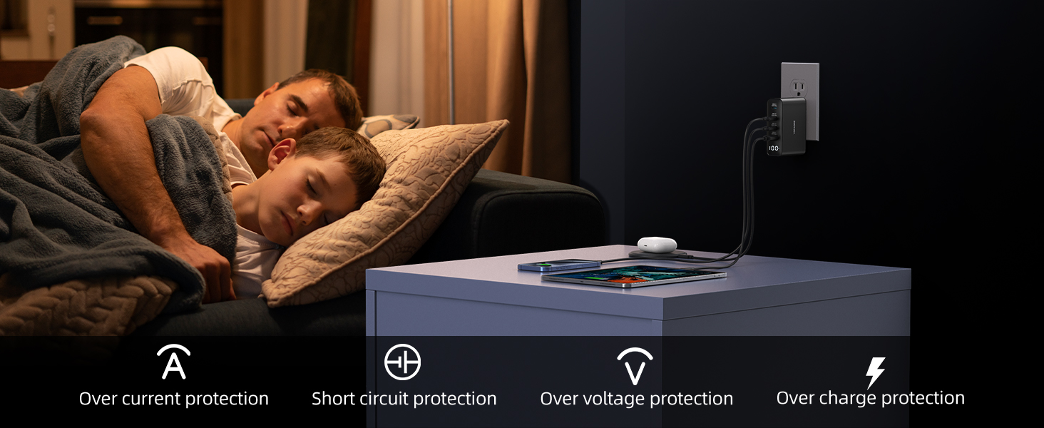 Multiple safe charging protection