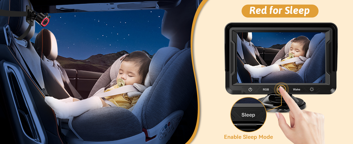 baby car camera for backseat