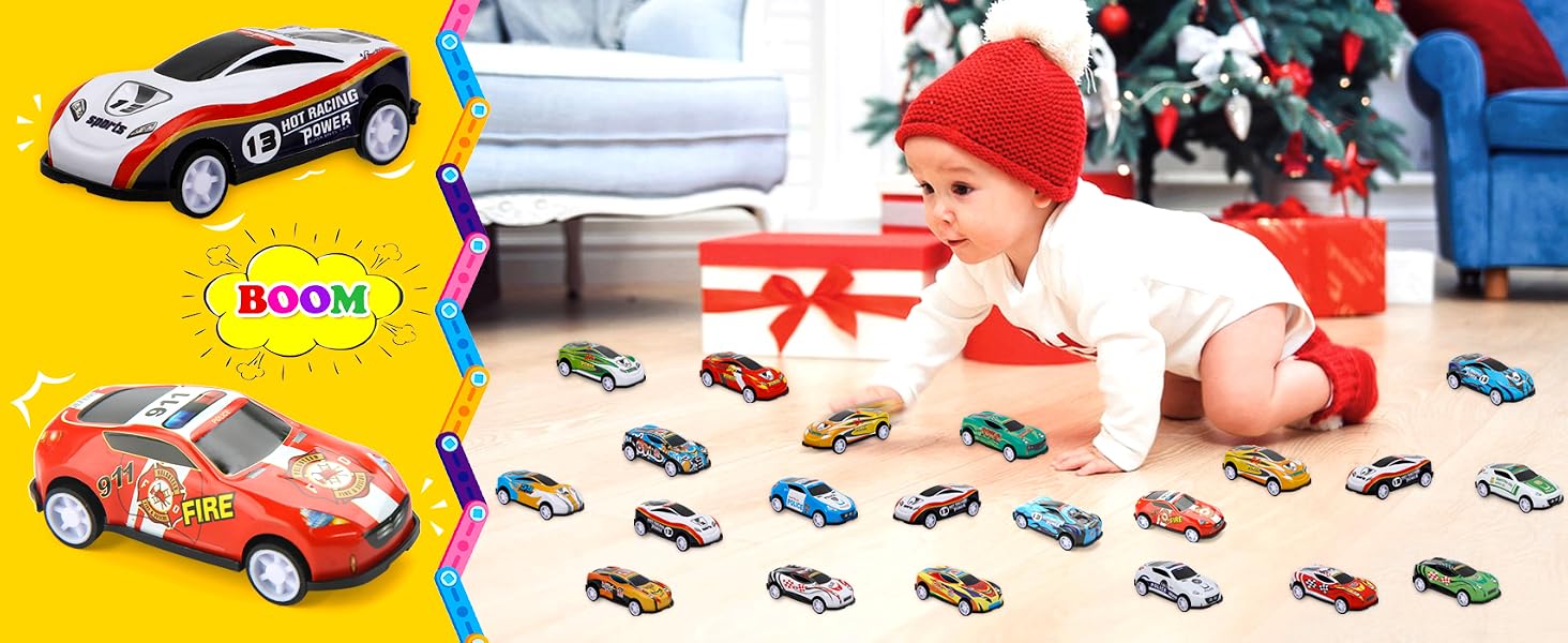 Pull Back Cars Toys for Kids
