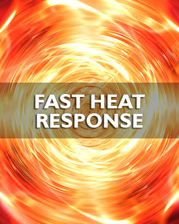 Power that keeps up with cookingFAST HEAT RESPONSE