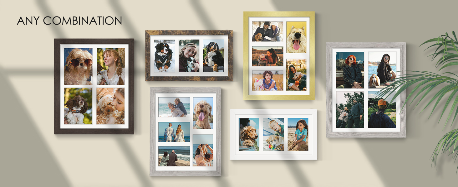 Collage picture frame