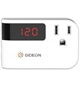 GIDEON 900J Surge Protector, Single Outlet Wall Plug with Digital Display for Refrigerator, Air C...