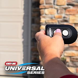 universal 2 button remote works up to 2different brands