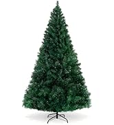 Gzwxovb Artificial Christmas Tree, 6ft Realistic Spruce Tree with 1000 Thickened Branch Tips for ...