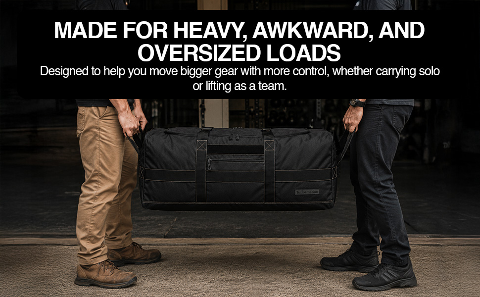 Made for heavy, awkward, and oversized loads