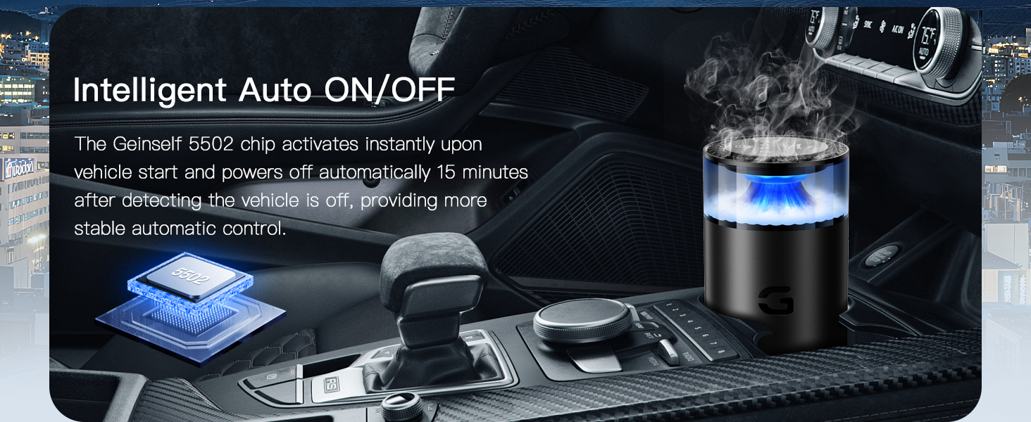 Smart Car Air Freshener Diffuser