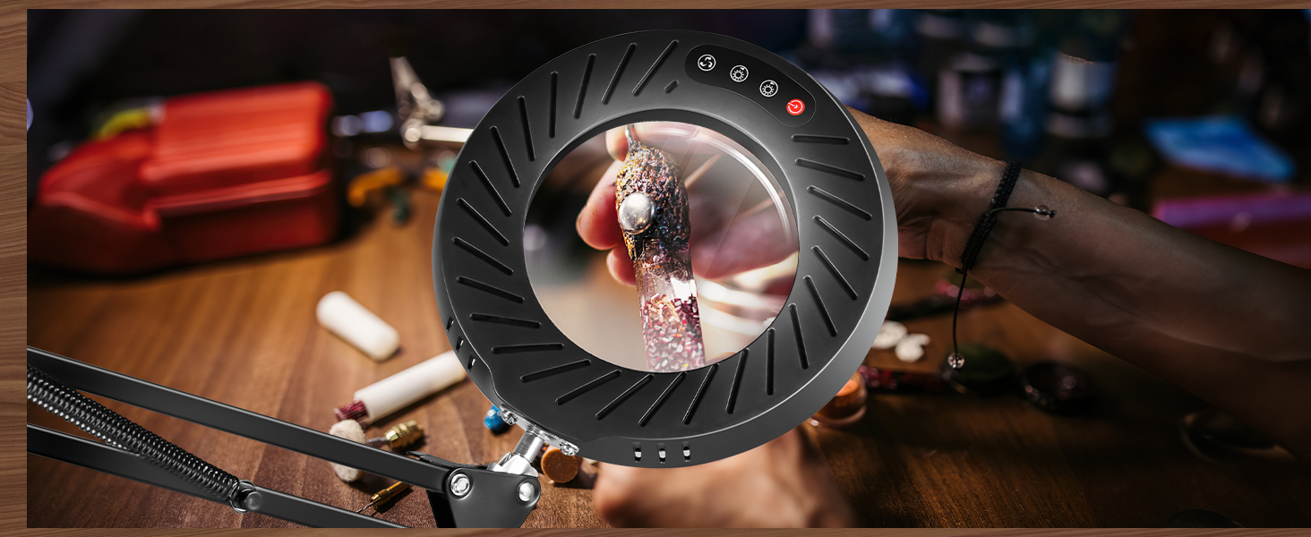 Magnifying Glass with Light