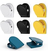 SMART&amp;COOL Anti-Scratch Magnetic Clips with Silicone-Coated Base, Fridge Magnets, Office Supplies...