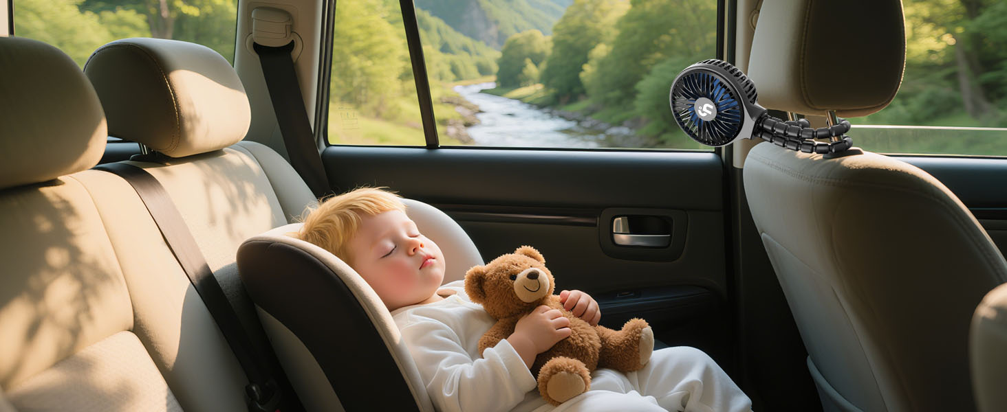 Car Seat Fan