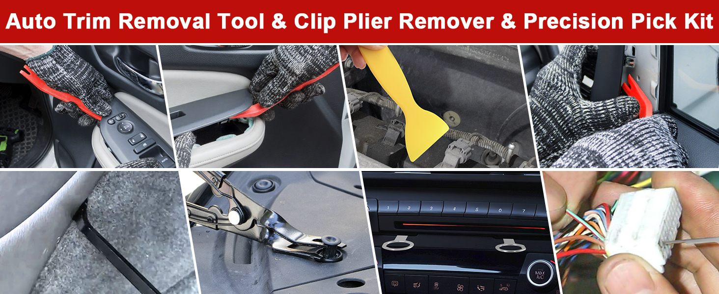 auto trim removal tool kit