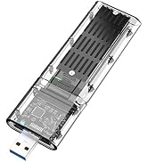 MAIWO M.2 SATA SSD Enclosure, USB3.2 Gen1 Type-C to SATA NGFF Based M.2 Solid State Drive Adapter...