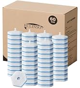 ECLINSO 60 Count Toilet Wand Refills For Clorox Toilet Wand, High-Density Disposable Toilets Brus...