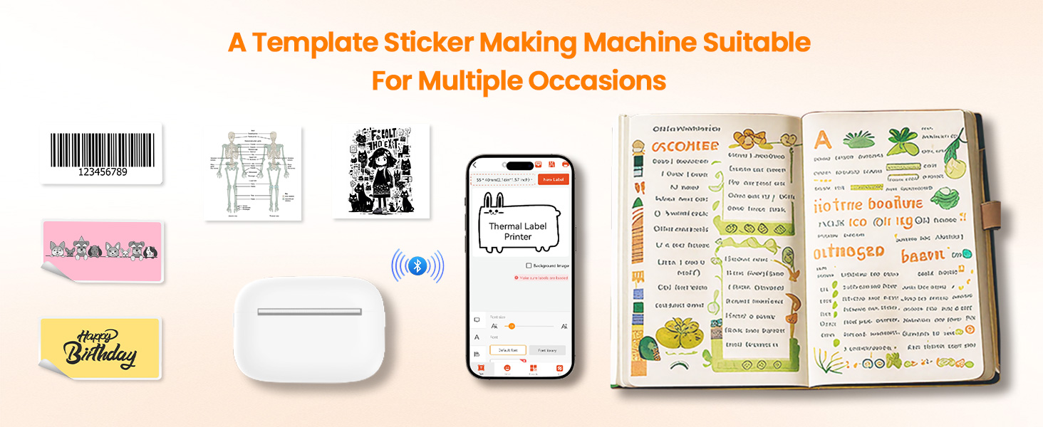 A Template Sticker Making Machine Suitable For Multiple Occasions