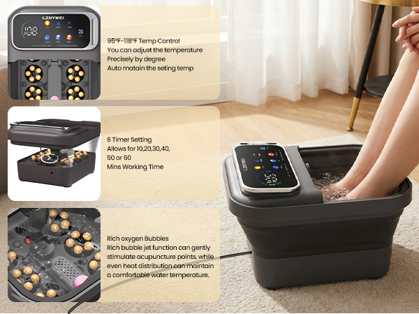 foot spa and massage