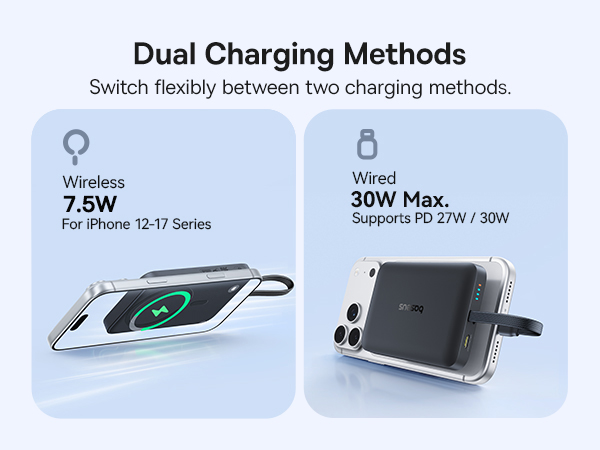 magnetic power bank iphone 14 pro max usb c power bank travel charger portable battery charger