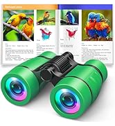 LET'S GO! Boy Toys Age 3-7 Kids Binoculars for Bird Watching|Hiking|Camping Toy for 3 4 5 6 7 Yea...