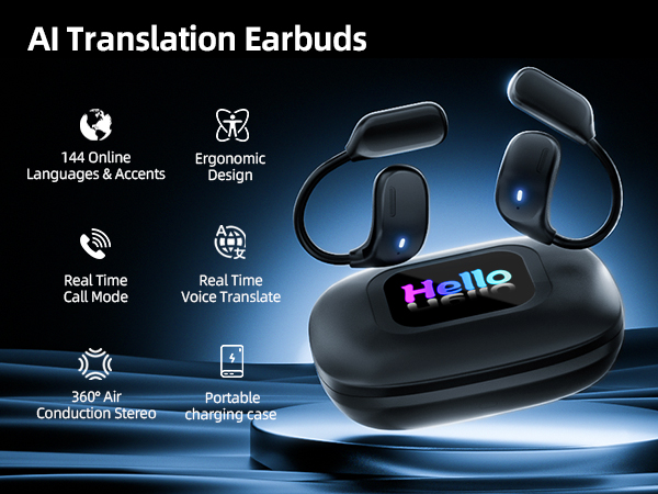 Ai Translation Earbuds Real Time