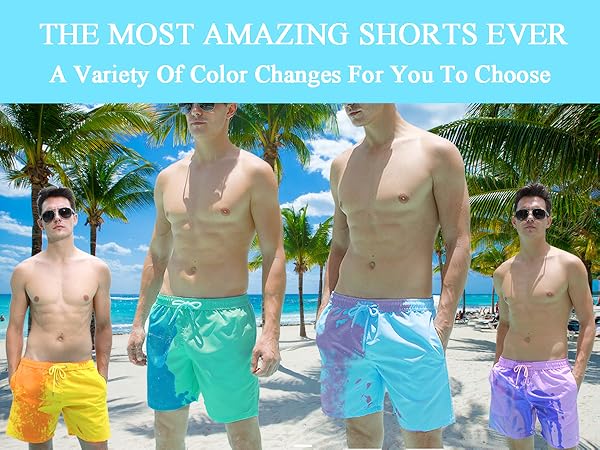 Color Changing Swim Trunks