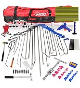 Paintless dent repair Rods Kit Car Dent Remover Kit WHDZ 85pcsPain Tool Dent Lifter Paintless Den...