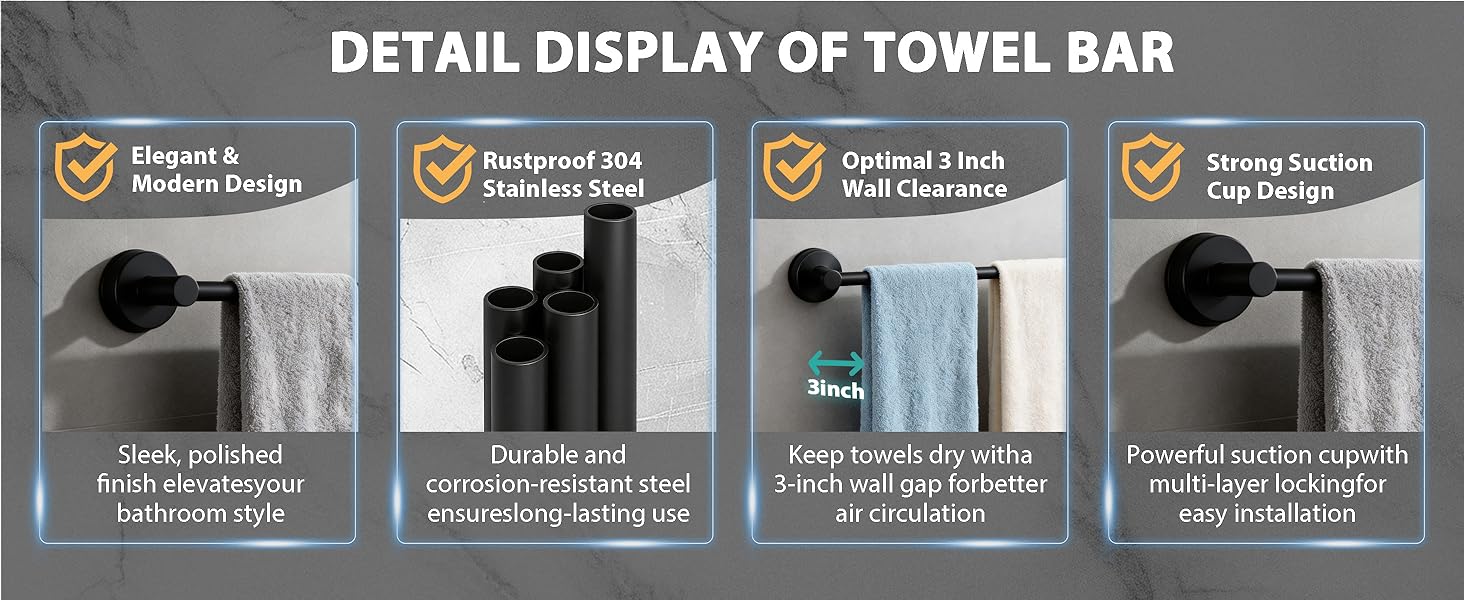 Quality Towel Bar