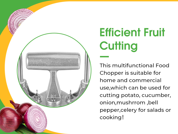 Commercial Vegetable Chopper w Replacement Blades